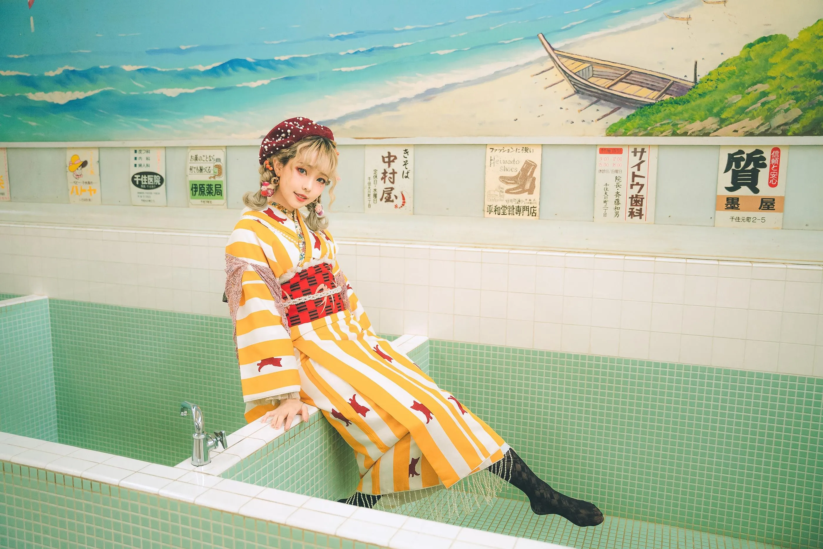 ElyEE子 – NO.90 [2020 Ely Collection] Digital photo set 10套-6 Retro Kimono II [62P]插图4